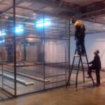 Vách ngăn màn nhựa PVC khổ lớn