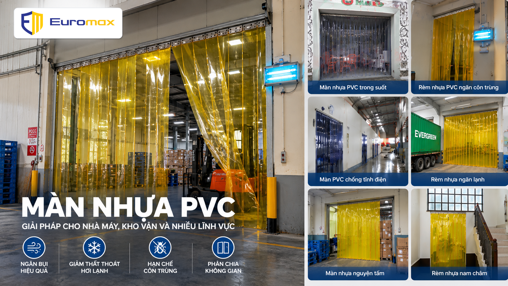 Màn nhựa pvc công dụng